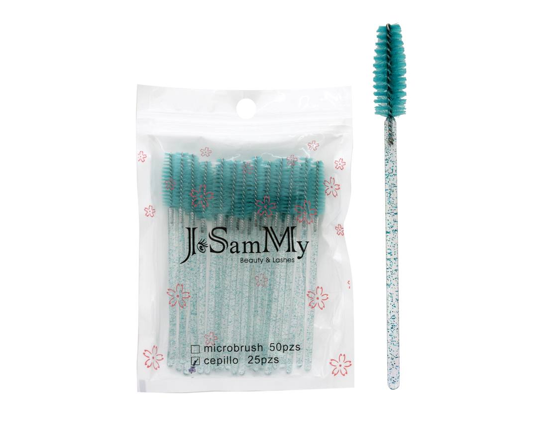 CEPILLO P/PESTAÑA COLORES SURTIDOS C/25 PZ