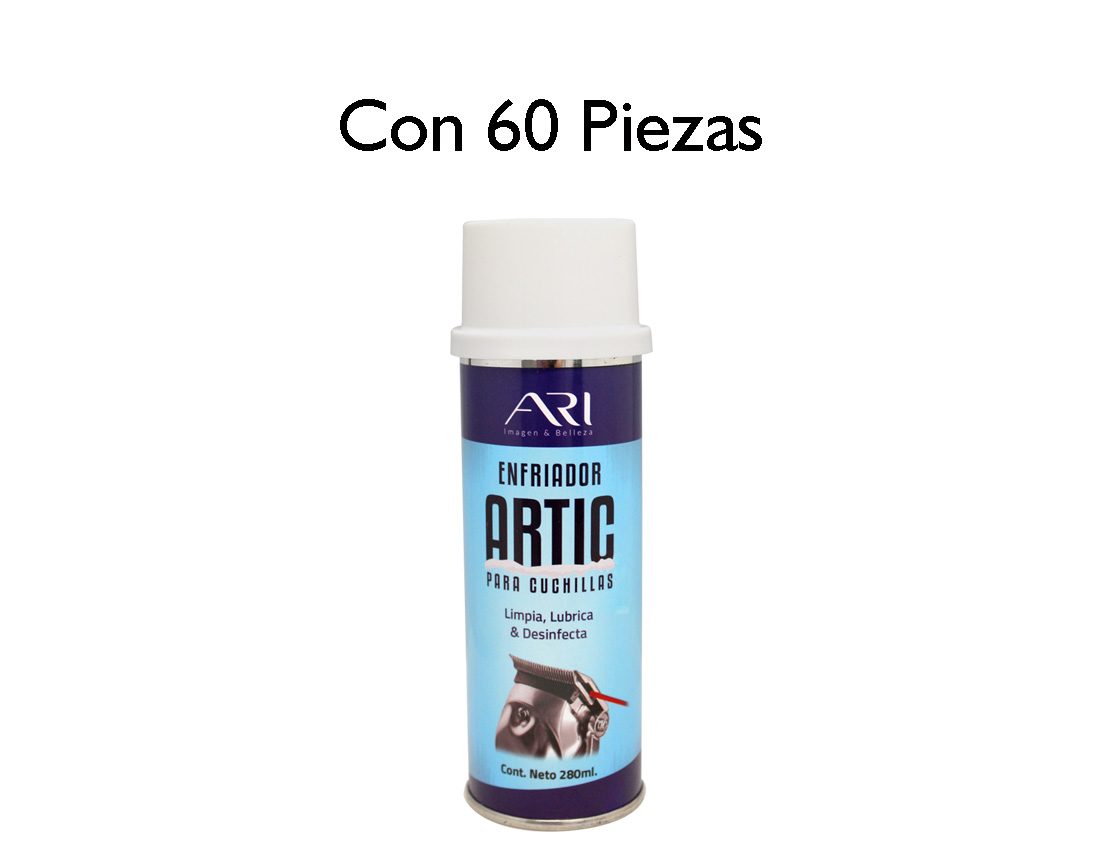 ARI ARTIC LUBRI ENFRIA P CUCHILLAS CH 280ML C/60PZ