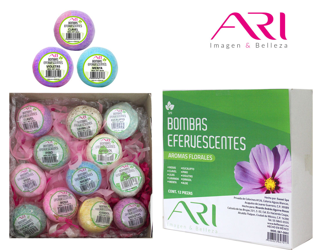BOMBAS EFERVESCENTES AROM