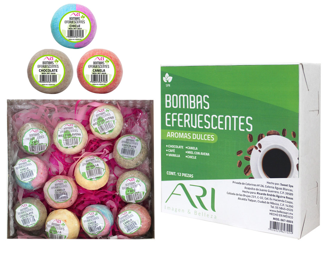 BOMBAS EFERVESCENTES AROM