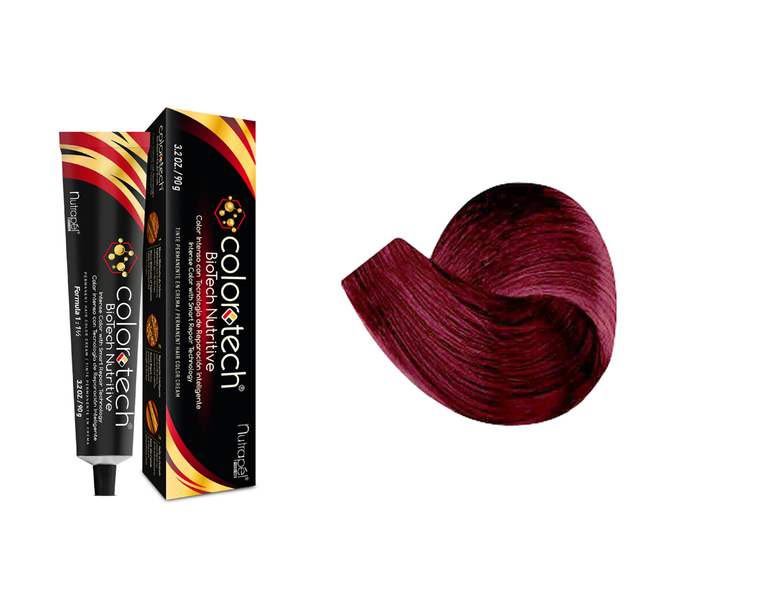 COLOR TECH 6.66 RUBIO OBSCURO ROJIZO INTENSO 90G