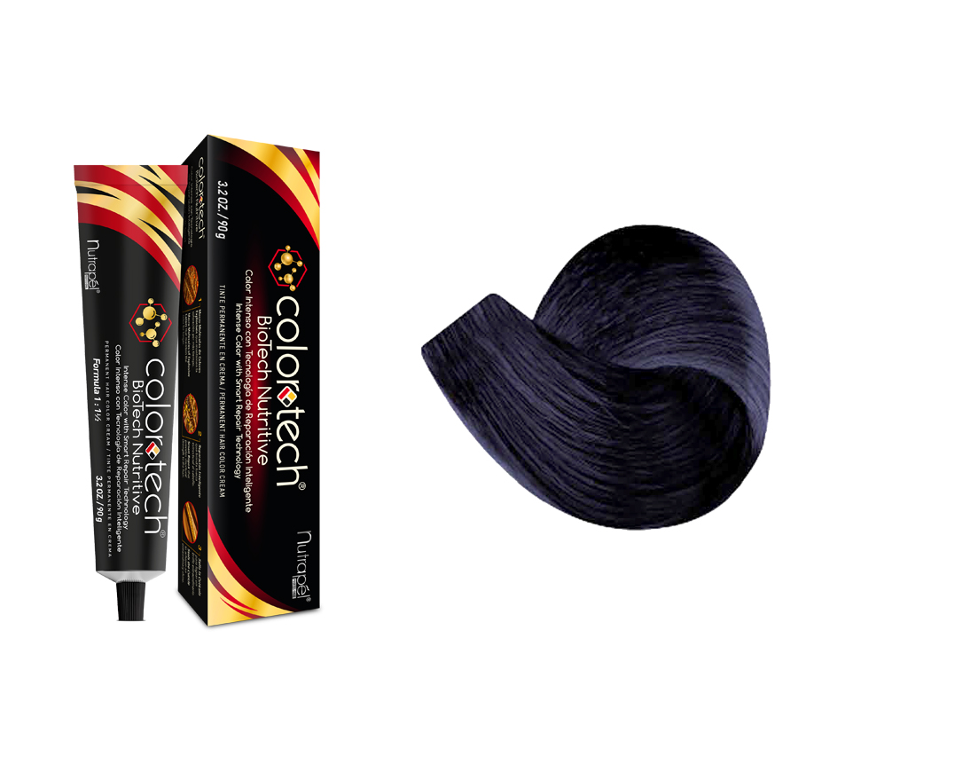 COLOR TECH 2.1 NEGRO AZULADO 90G