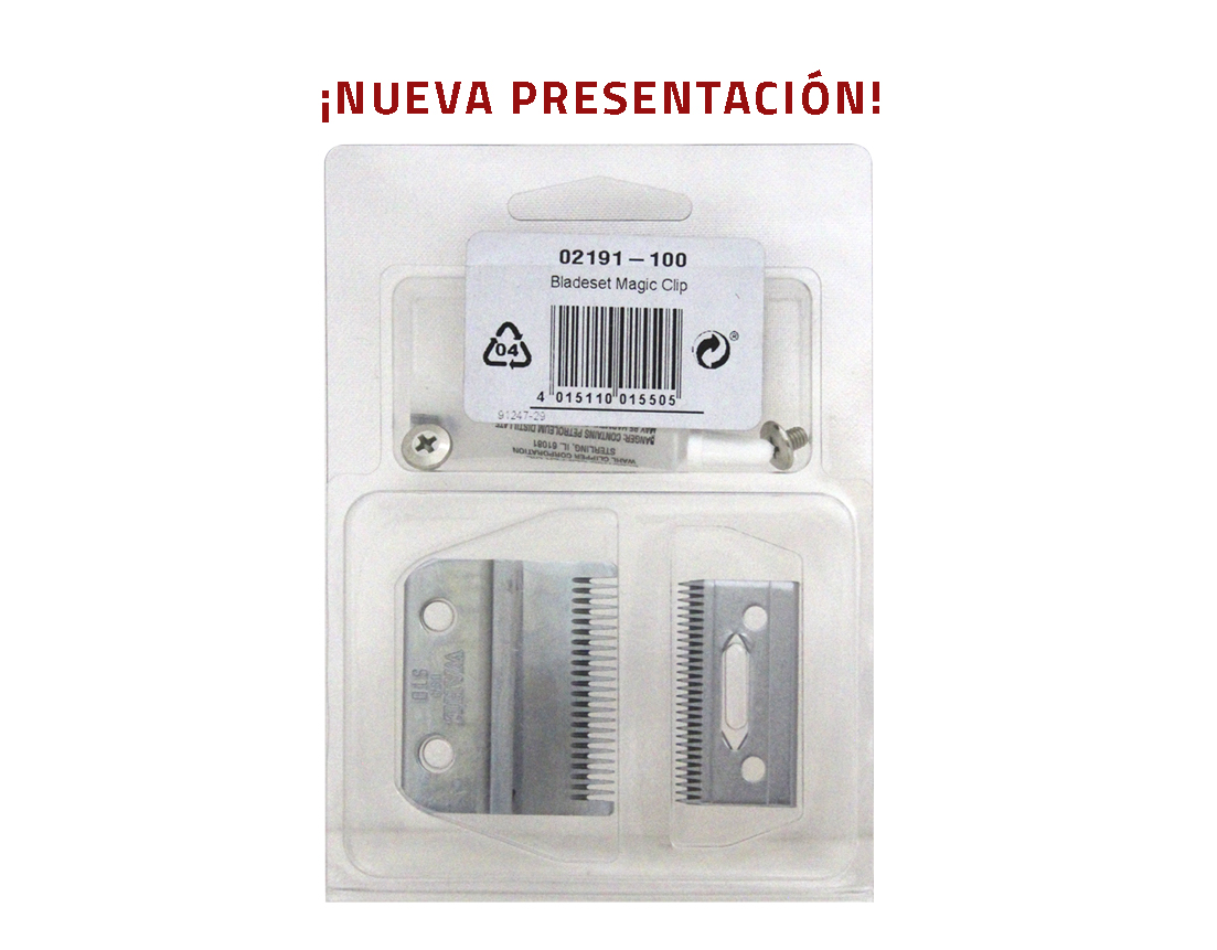WAHL CUCHILLAS C/2 HOYOS