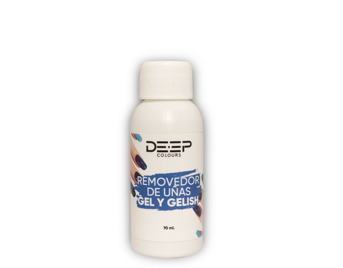 REMOVEDOR DE UÑA DE GEL Y GELISH 70 ML