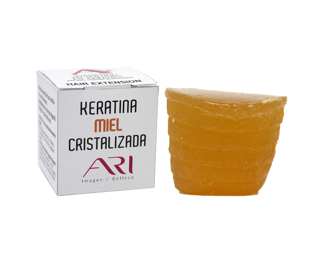 KERATINA CRISTALIZADA MIEL EN CAJA 30 GRS ARI