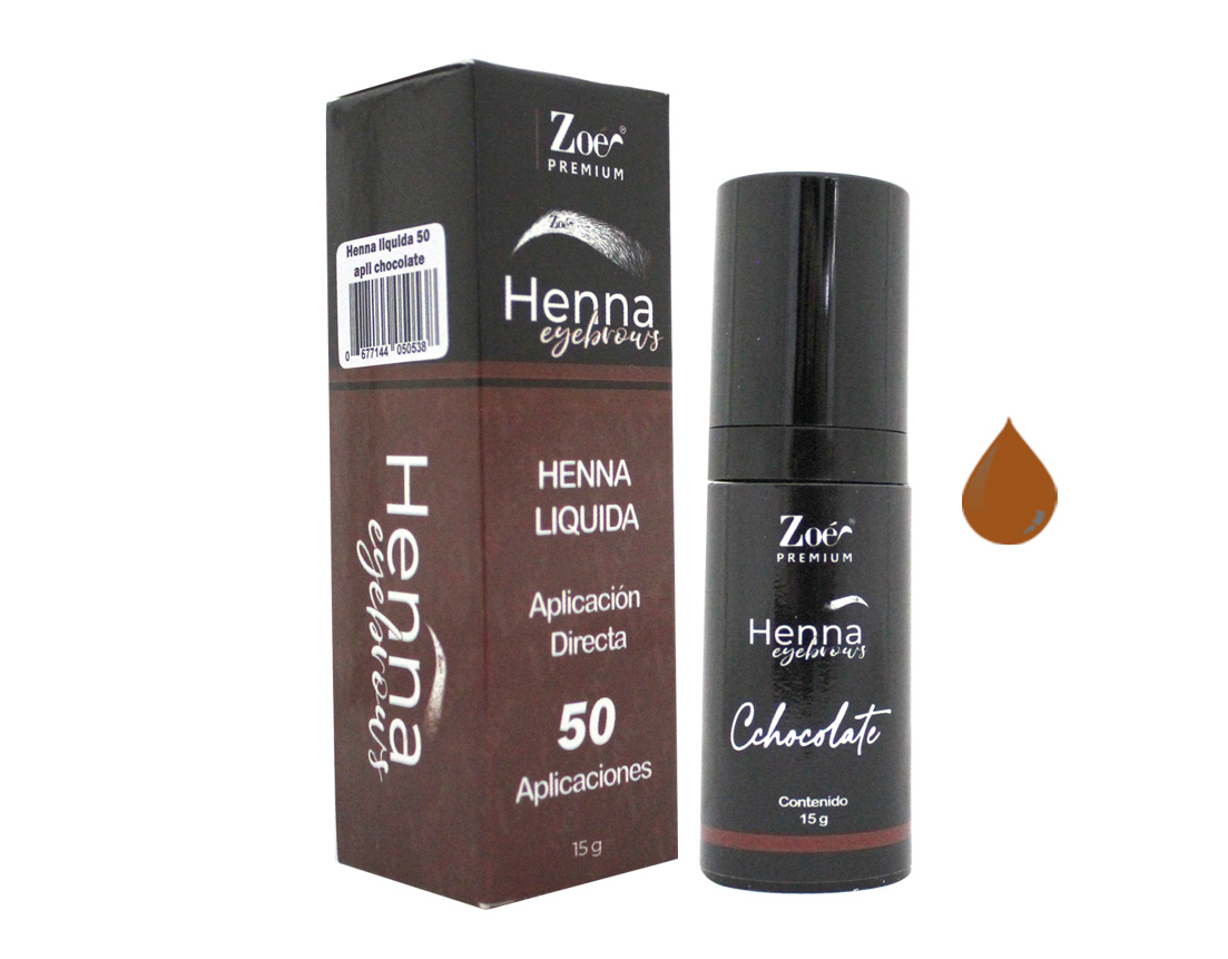 HENNA LIQUIDA 50 APLICACIONES COBRIZO