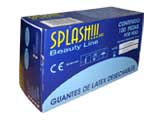 GUANTE DE LATEX SPLASH MD C/100 PZ 1440-M