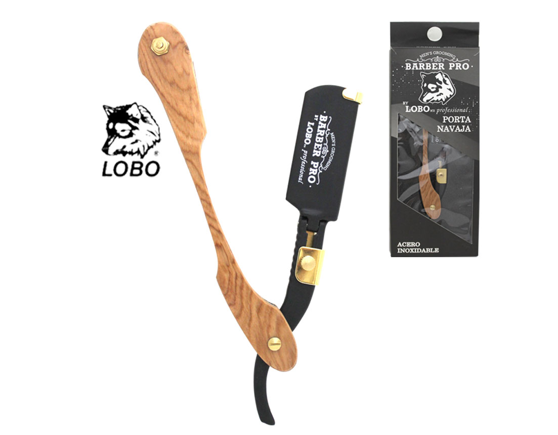 PORTA NAVAJA INOX MAD NGO 6.25" BARBER PRO 1757-00