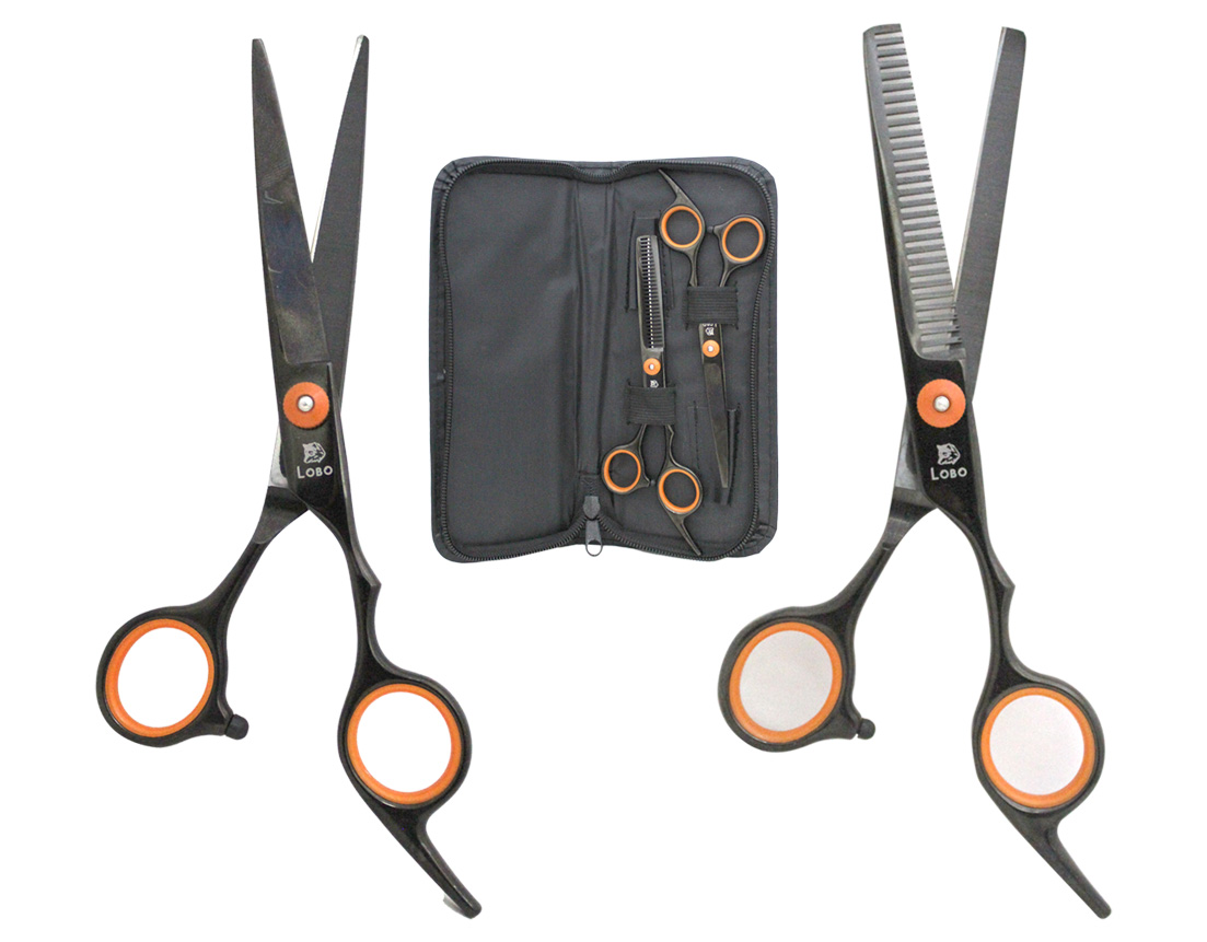 ESTUCHE C/2 TIJ EST/ ENTRE NGRO 6" LOBO 1336-00