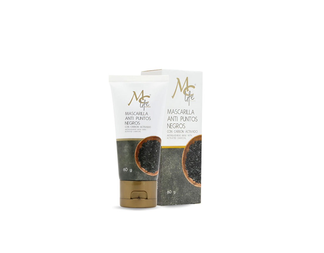 MC LIFE MASCARILLA ANTI PUNT NEG C/CARBON ACTIVADO