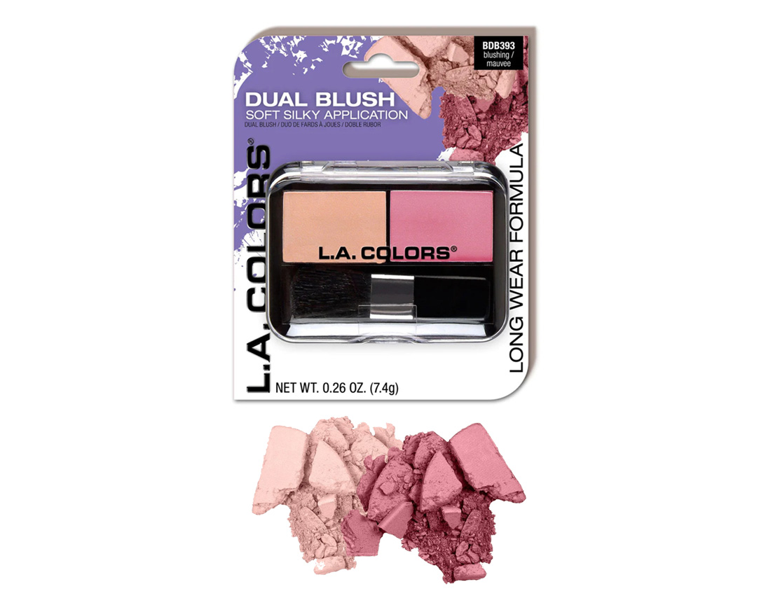 RUBOR DUAL BLUSHING/MAUVE